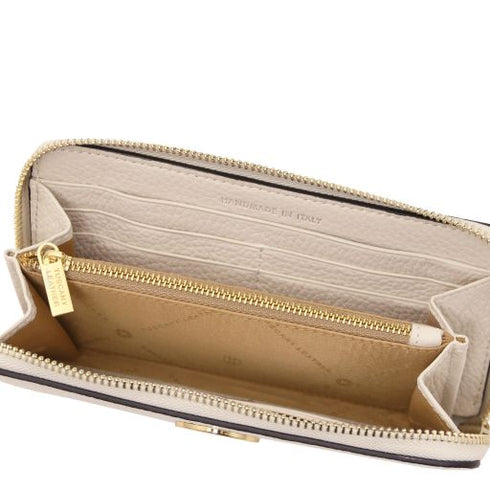 Financier - Exclusive zip around leather wallet